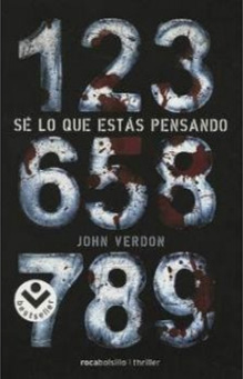 Portada de Sé lo que estás pensando, de John Verdon