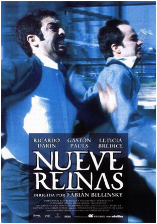 Foto de portada del DVD de la película Nueve Reinas