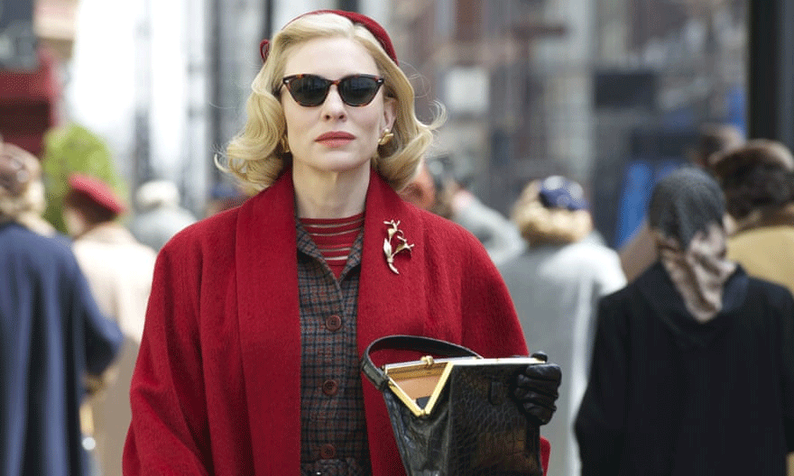 Cate Blanchett en la película Carol estrenada en 2015