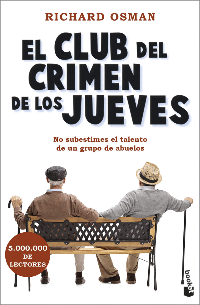 Portada de la novela El club del crimen de los jueves, de Richard Osman