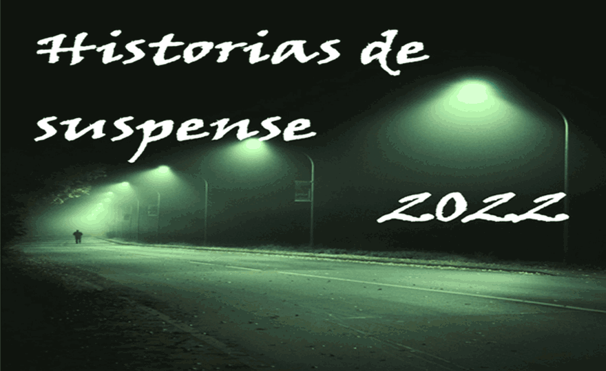 Cubierta del libro Historias de suspense 2022