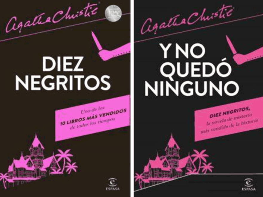 Portada de la novela Y no quedó ninguno de Agatha Christie