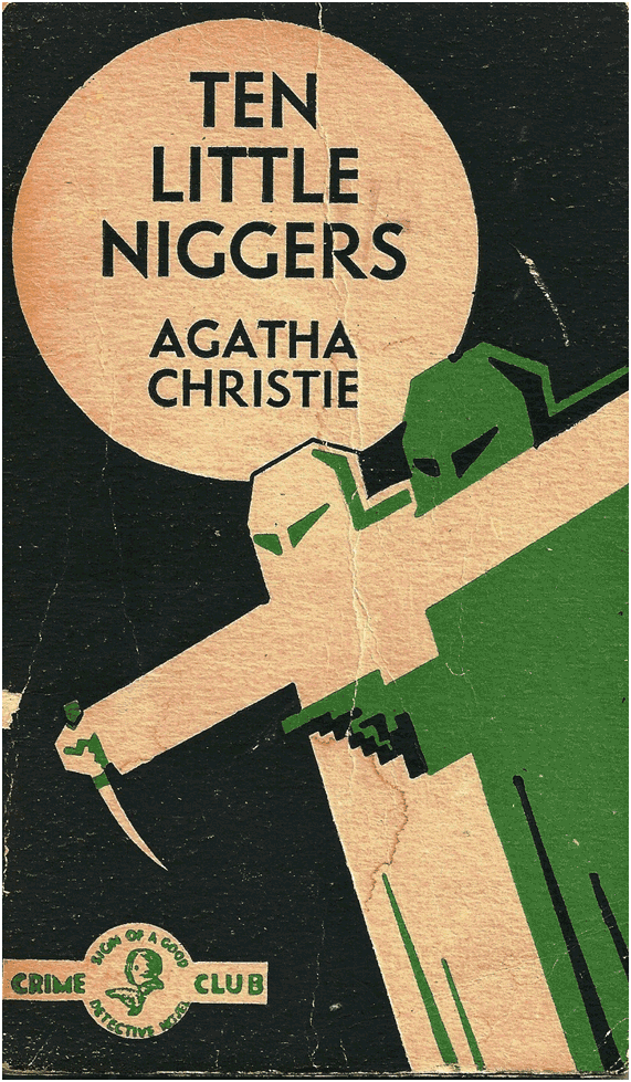 Portada de la novela Diez negritos, de Agatha Christie