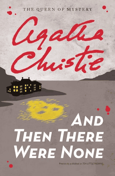 Portada de la novela en inglés And Then There Were None, de Agatha Christie