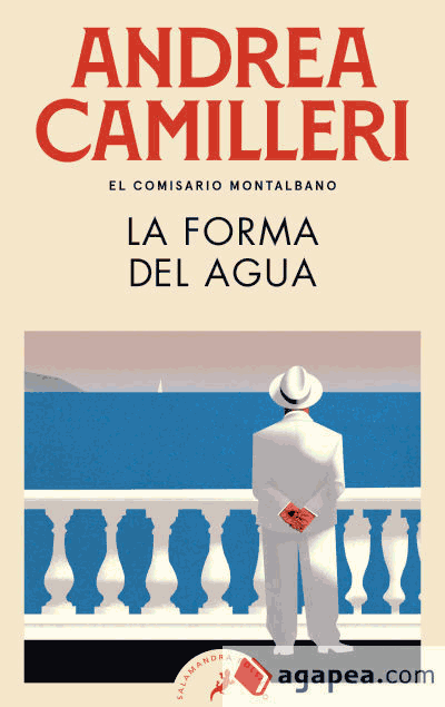 Portada de la novela La forma del agua, de Andrea Camilleri