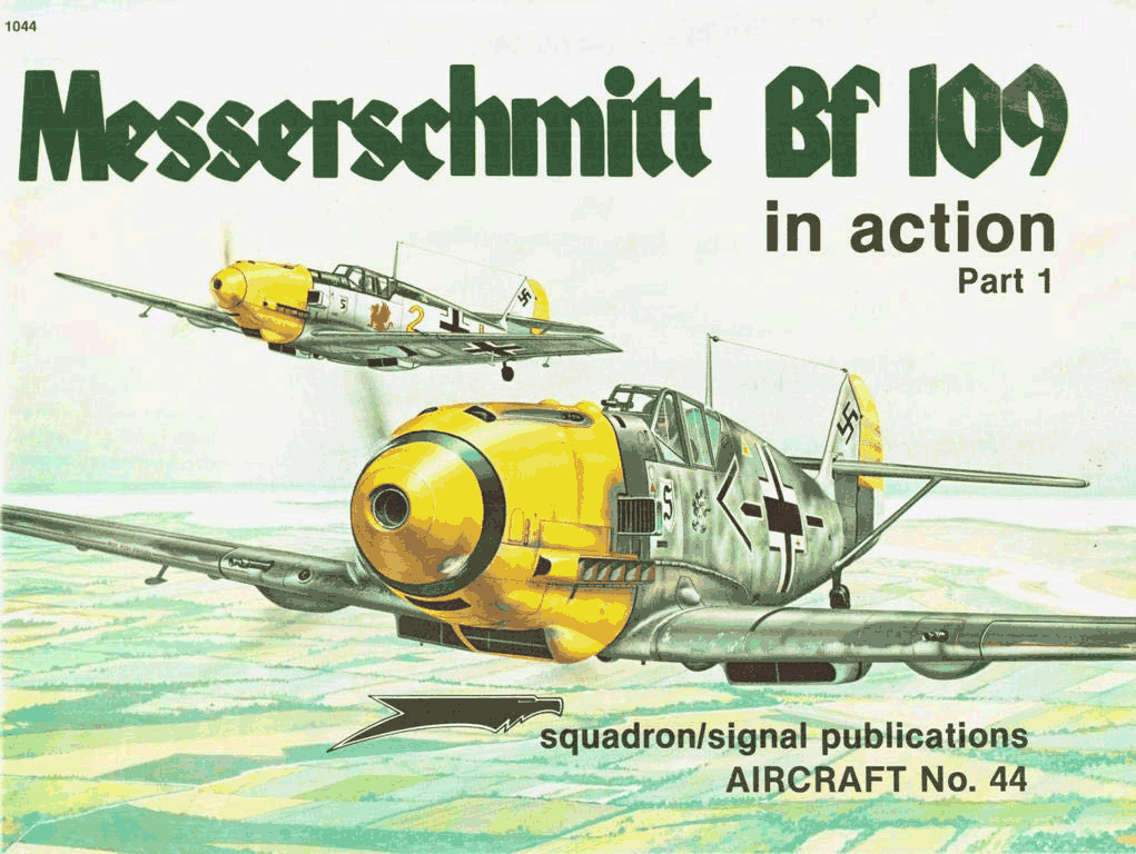 Imagen de un avión Messerschmitt Bf 109