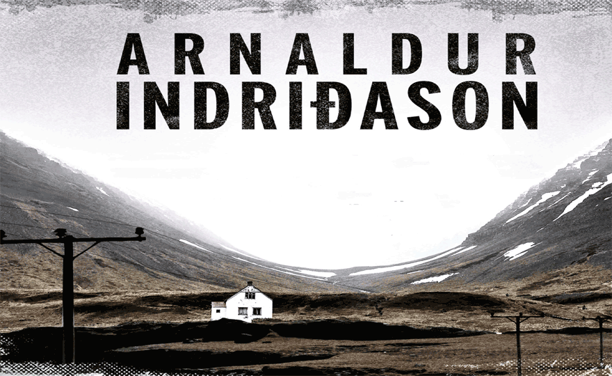 Portada de las novelas de Arnaldur Indridason