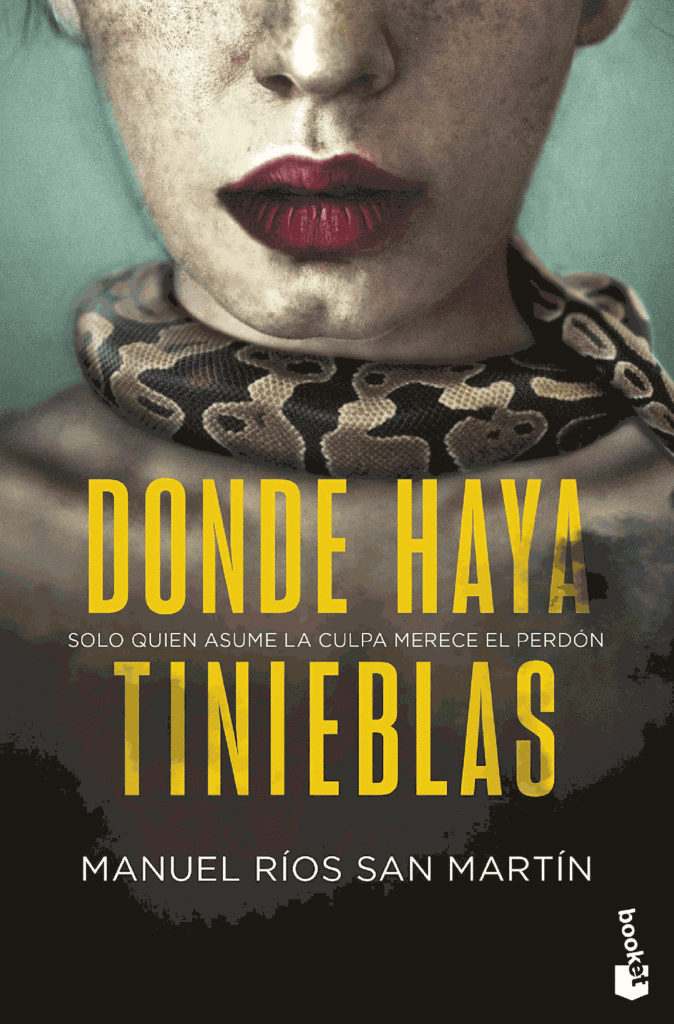 Portada de la novela Donde haya tinieblas, de Manuel Rios San Martin