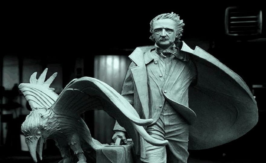 Estatua de Edgar Alan Poe