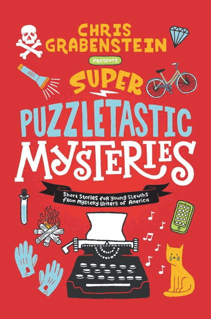 Portada del libro de relatos Super Puzzletastic Mysteries