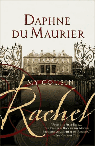 Portada de la novela Mi prima Rachel, de Daphne du Maurier