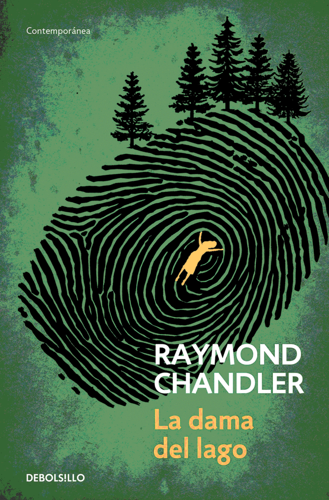 Portada de la novela La dama del lago, de Raymond Chandler