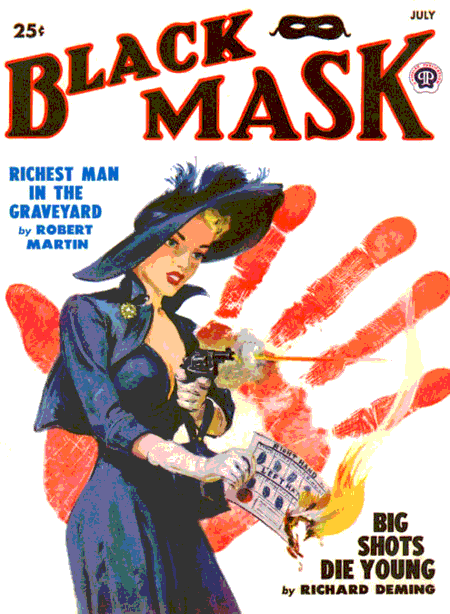 Portada de la revista Black Mask