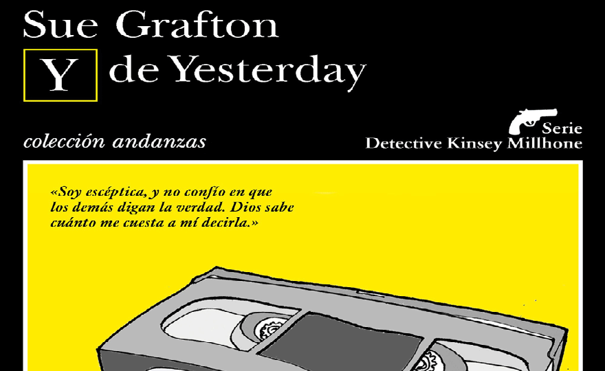 Portada de la novela Y de Yesterday, de Sue Grafton