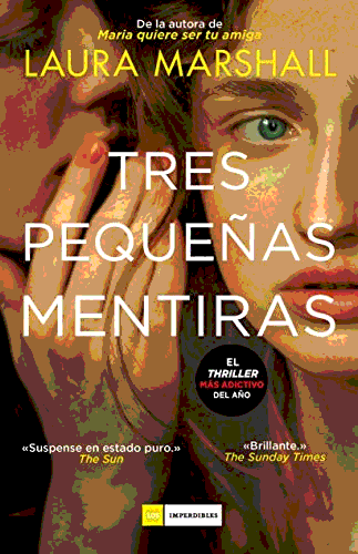 Portada de "Tres pequeñas mentiras", de Laura Marshall