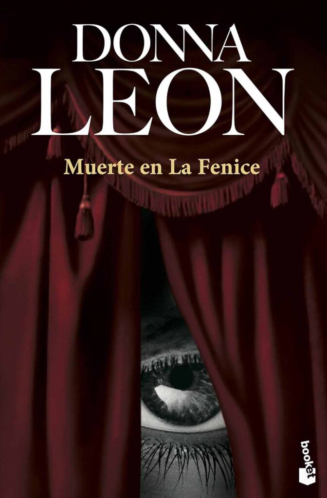 Portada de la novela Muerte en La Fenice, de Donna Leon