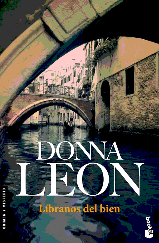 Portada de la novela Líbranos del bien, de Donna Leon