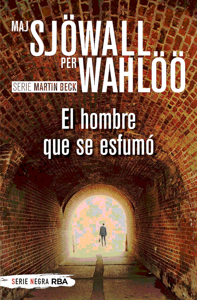 Portada de la novela El hombre que se esfumó, de la serie Martin Beck