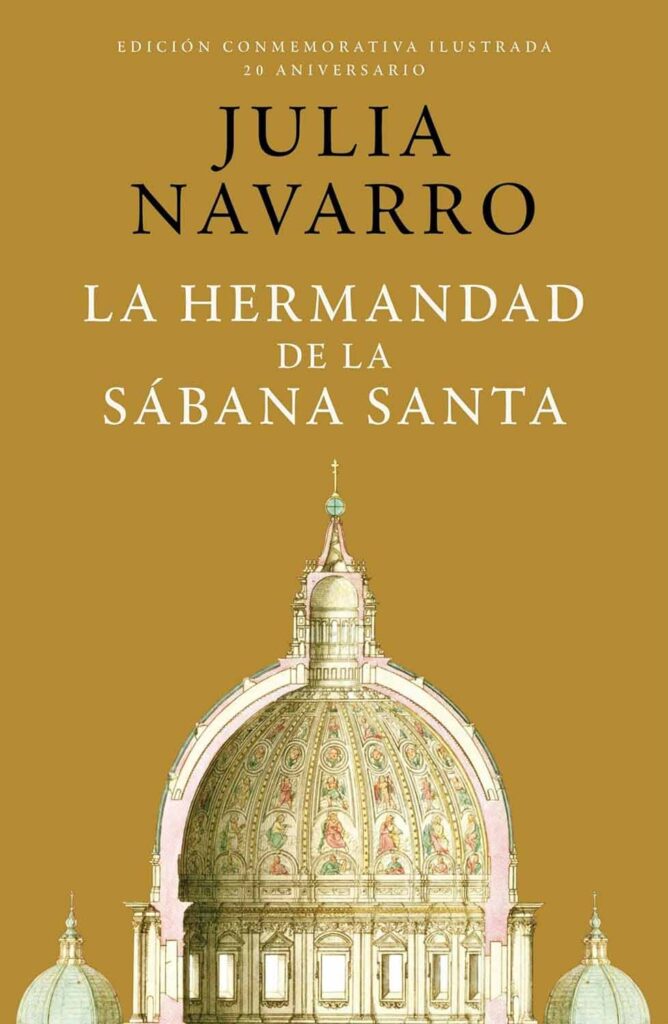 Portada de la novela "La hermandad de la Sábana Santa", de Julia Navarro