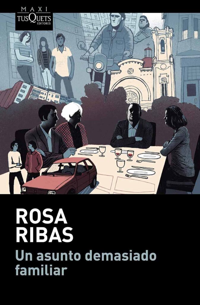 Portada de Un asunto demasiado familiar, de Rosa Ribas