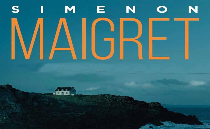 Portada de la novela Maigret en Bretaña, de Georges Simenon