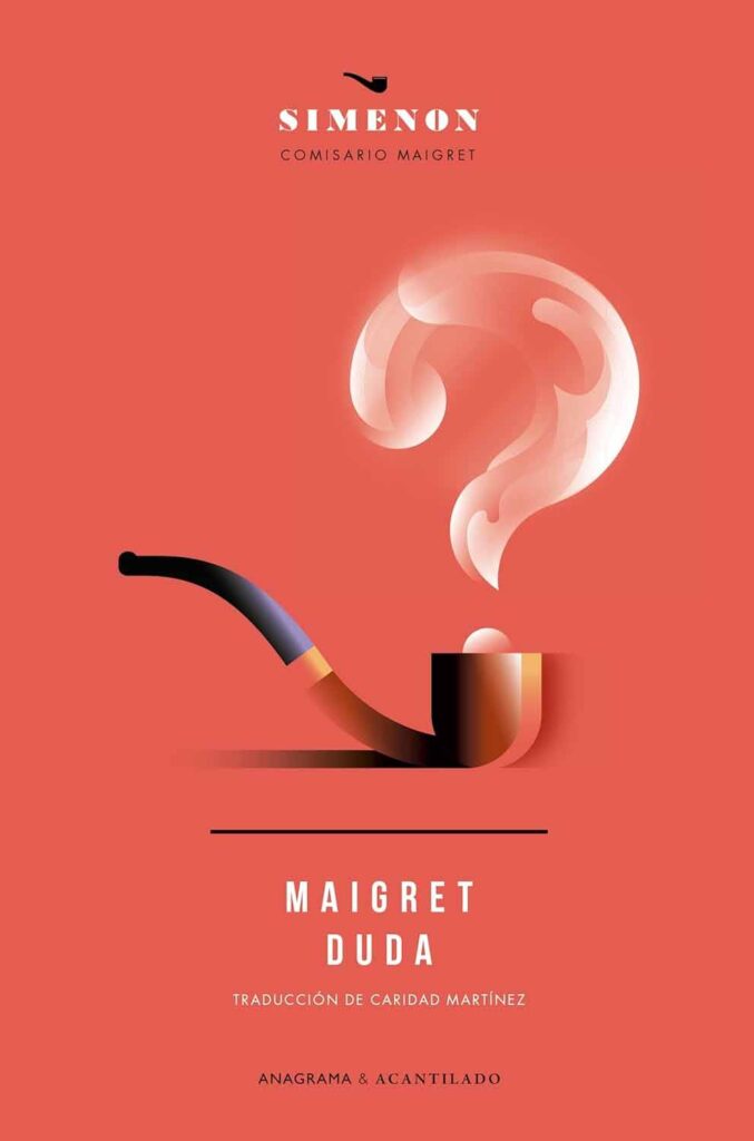 Portada de la novela Maigret duda, de Georges Simenon