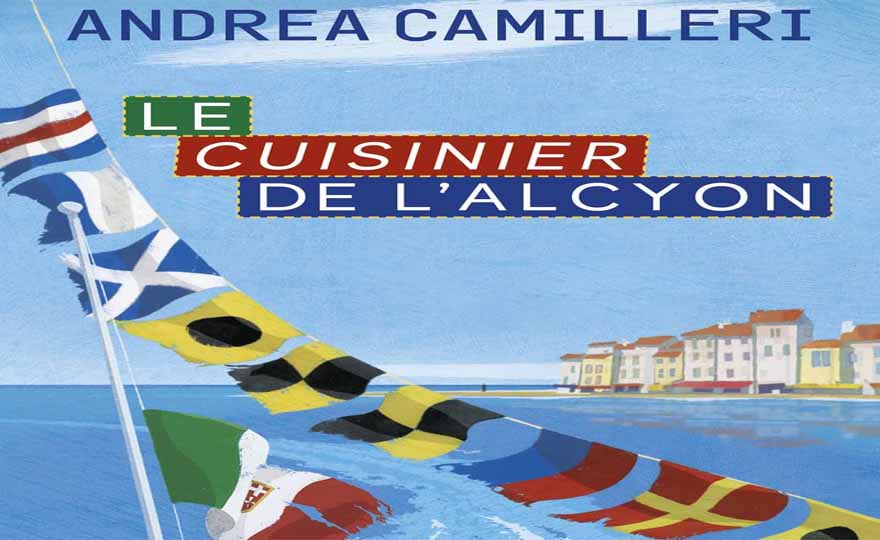 Portada de la novela El cocinero del Alcyon, de Andrea Camilleri