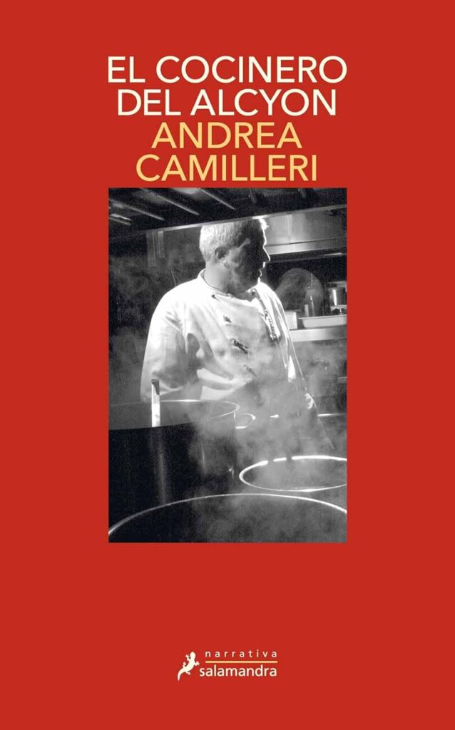 Portada de la novela El cocinero del Alcyon, de Andrea Camilleri