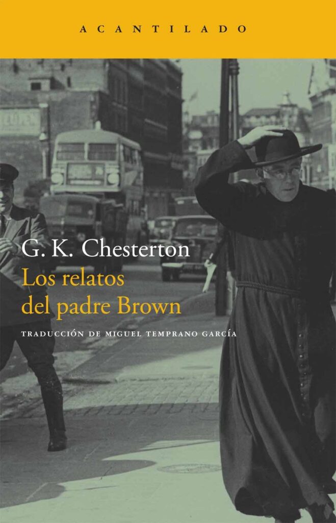 Portada del libro Los relatos del padre Brown, de G. K. Chesterton