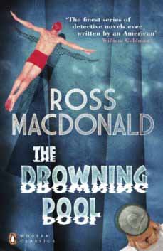 Portada de la novela La piscina de los ahogados, de Ross MacDonald