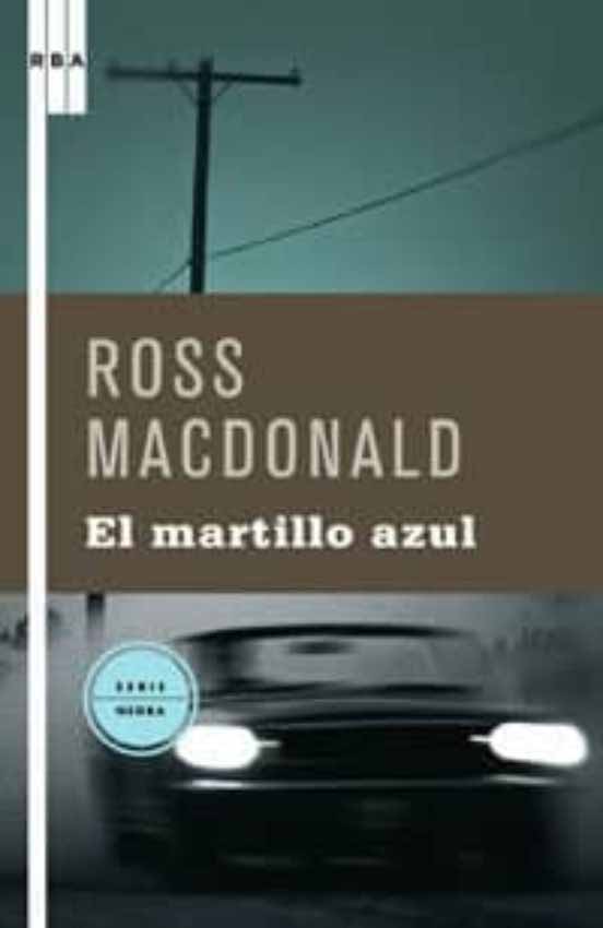 Portada de El martillo azul, de Ross MacDonald