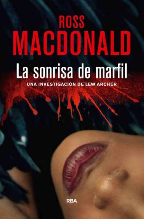 Portada de La sonrisa de marfil, de Ross MacDonald